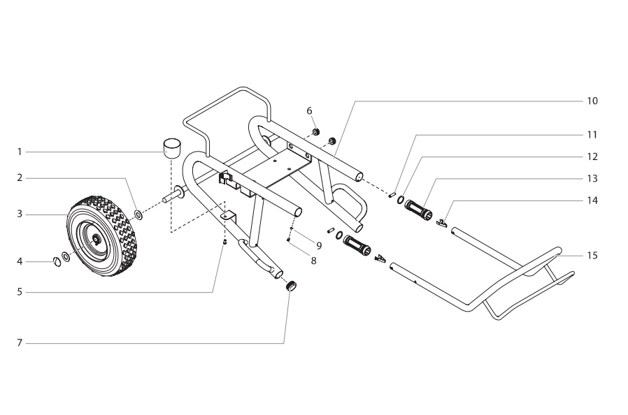 Elite 3500 Cart Assembly (Model 0537013)